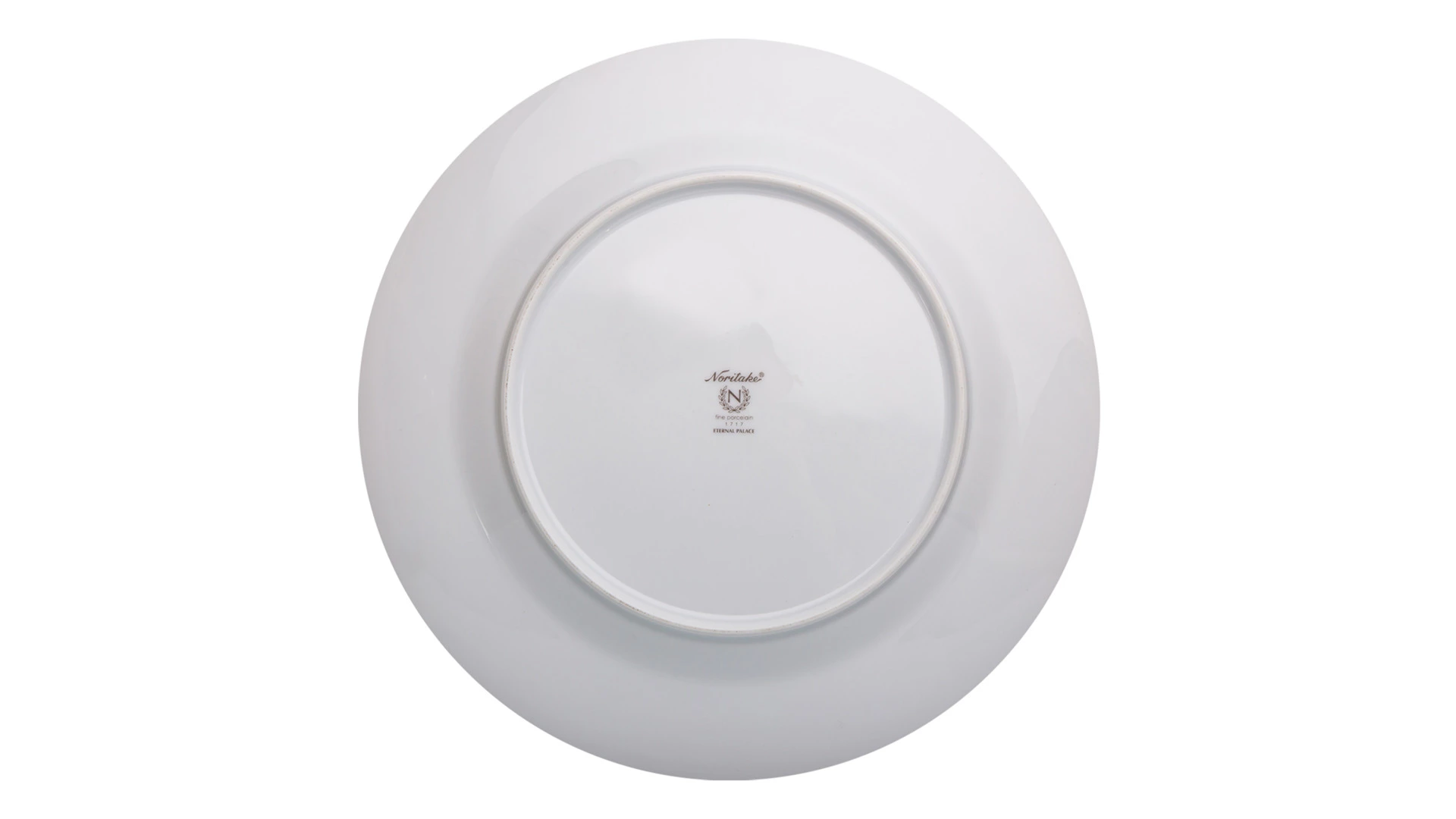 Тарелка обеденная Noritake Царский дворец, платиновый кант 27 см, фарфор
