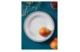 Тарелка суповая Noritake Царский дворец, платиновый кант 23 см, фарфор
