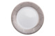 Тарелка акцентная Noritake Царский дворец, платиновый кант 23 см, фарфор
