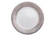 Тарелка акцентная Noritake Царский дворец, платиновый кант 23 см, фарфор