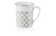 Кружка Noritake Царский дворец, платиновый кант 370 мл, фарфор, п/к