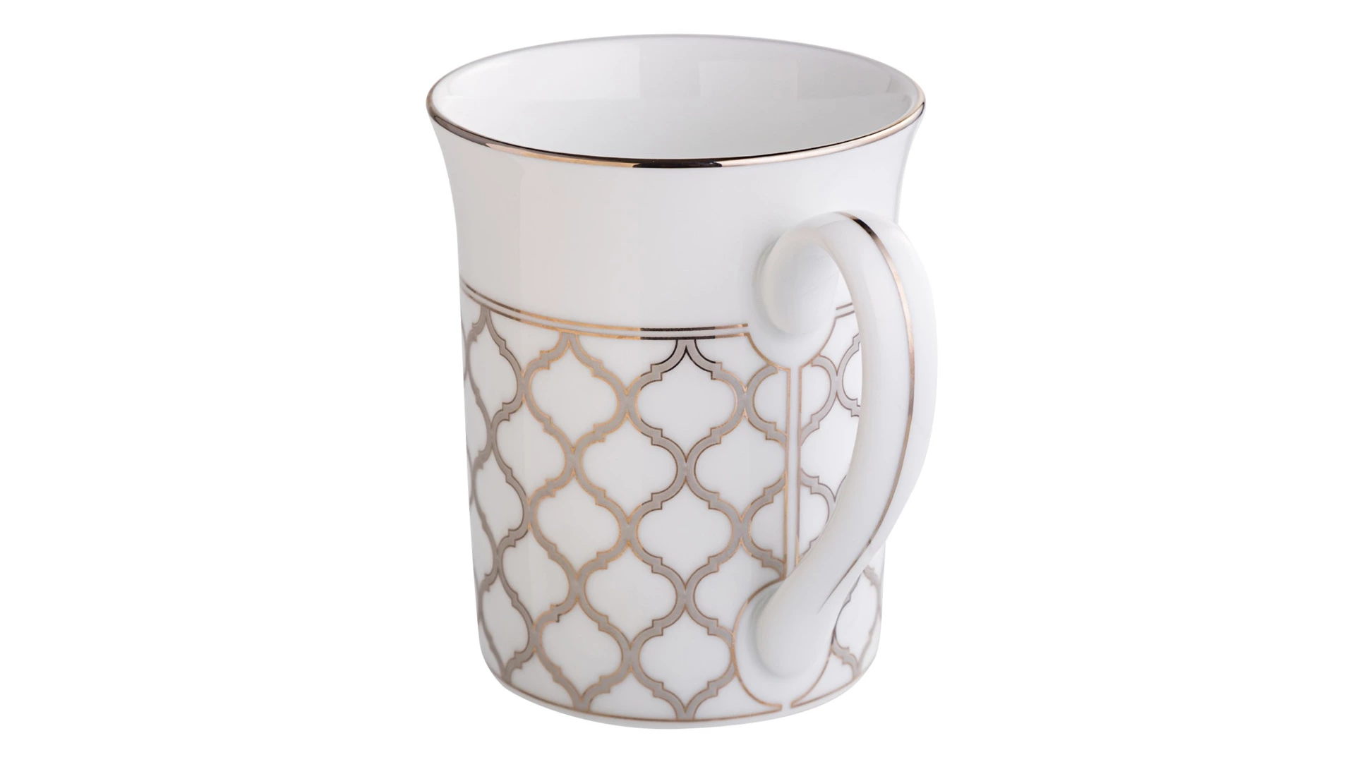 Кружка Noritake Царский дворец, платиновый кант 370 мл, фарфор, п/к