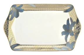 Блюдо сервировочное Royal Worcester Голубая лилия 30,5 см