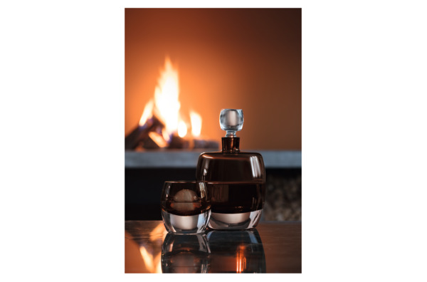 Декантер LSA International Whisky Club 1,05 л, стекло, коричневый
