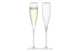 Набор фужеров для шампанского LSA International, Savoy, 200мл, платина, 2шт.