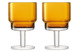 Набор бокалов для вина LSA International Utility 220 мл, 2 шт, стекло, охра