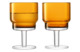 Набор бокалов для вина LSA International Utility 220 мл, 2 шт, стекло, охра