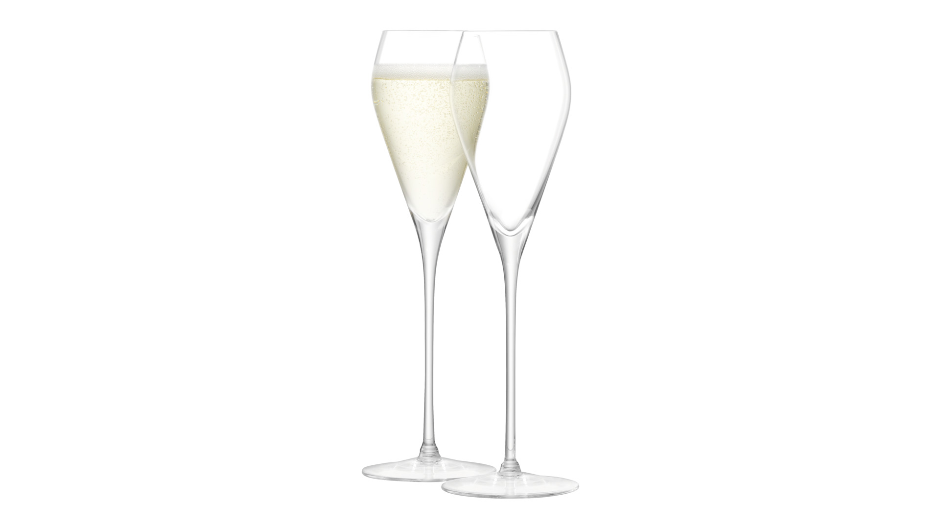 Набор бокалов для просекко LSA International Wine 250 мл, 2 шт, стекло