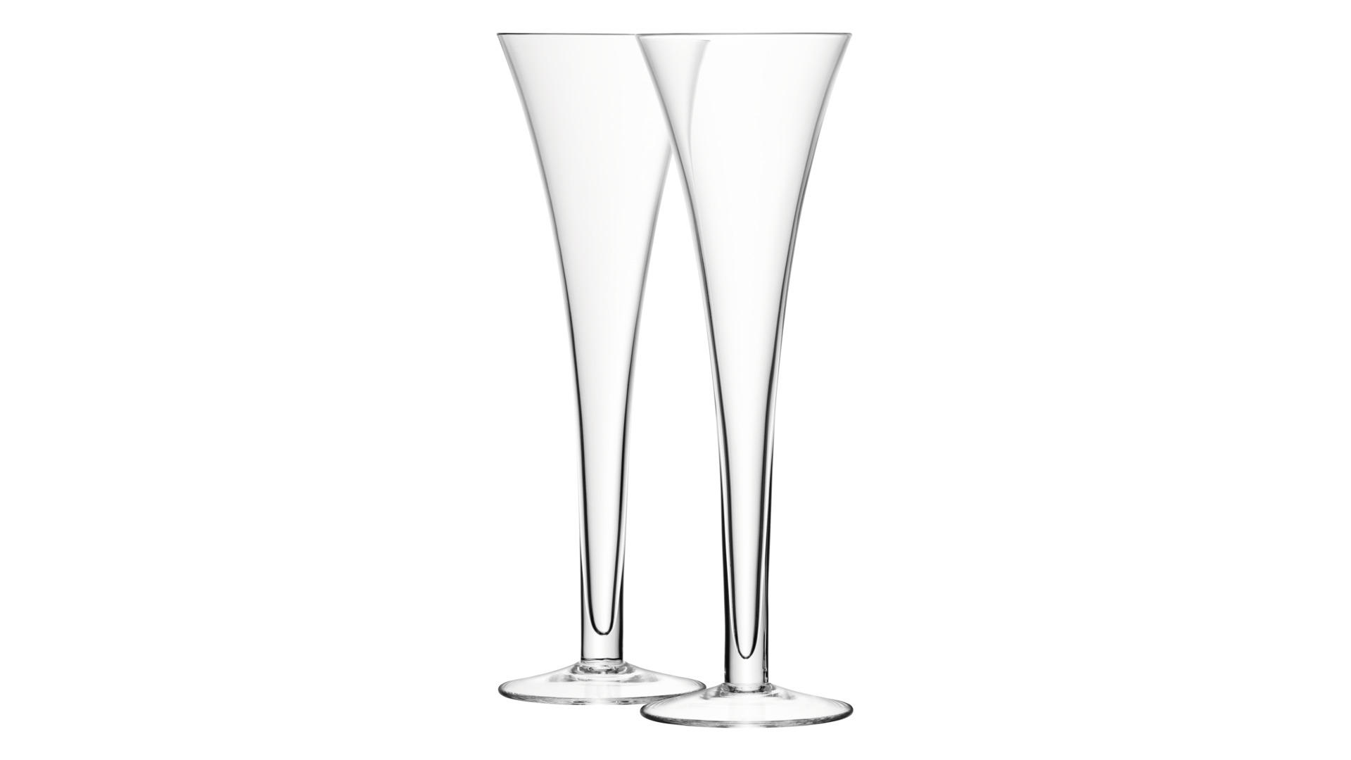 Набор фужеров для шампанского LSA International Bar 200 мл, 2 шт, стекло