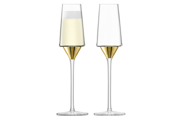 Набор бокалов для шампанского LSA International Space 210 мл, 2 шт, стекло
