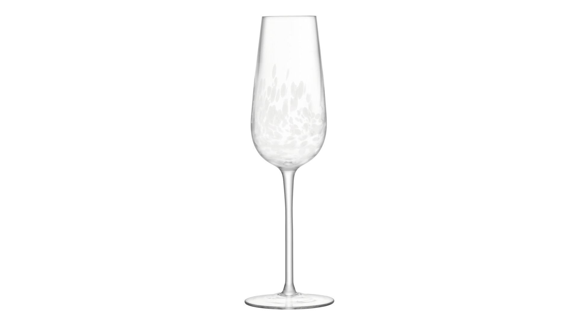 Набор бокалов для шампанского LSA International Stipple 250 мл, 2 шт, стекло