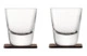 Набор стаканов с деревянными подставками LSA International, Whisky, 250мл, 2шт.