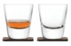 Набор стаканов с деревянными подставками LSA International, Whisky, 250мл, 2шт.