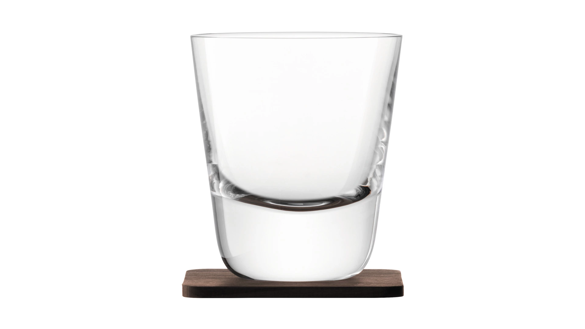 Набор стаканов с деревянными подставками LSA International, Whisky, 250мл, 2шт.