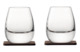 Набор стаканов с деревянными подставками LSA International Whisky 250 мл, 2 шт, стекло