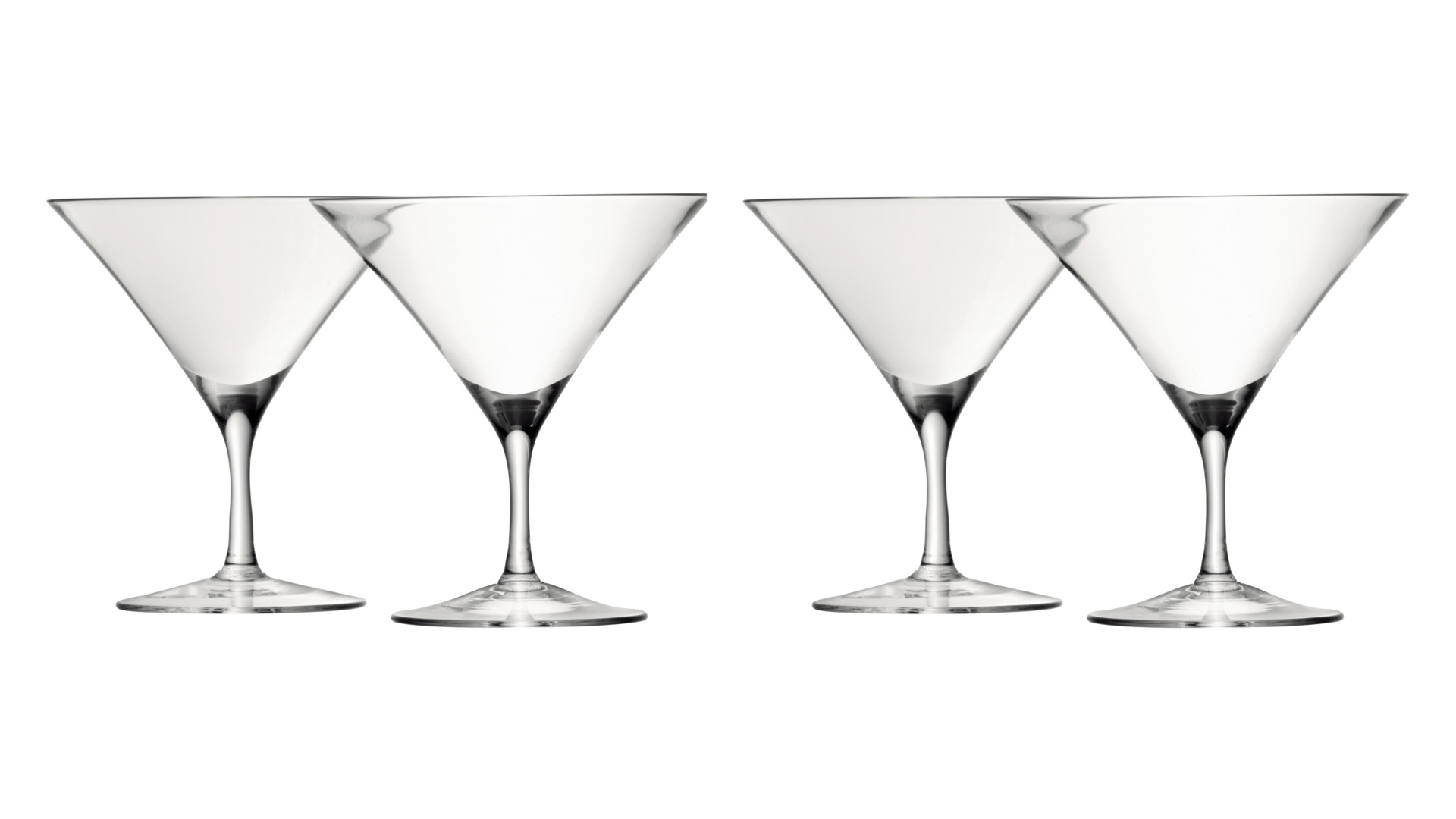 Набор бокалов для мартини LSA International, Bar, 180мл, 4шт.