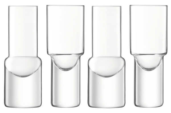 Набор стопок LSA International Vodka 50 мл, 4 шт, стекло