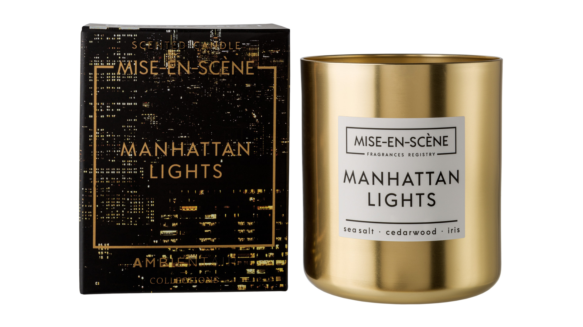Свеча ароматическая Mise En Scene Manhattan lights 50 ч