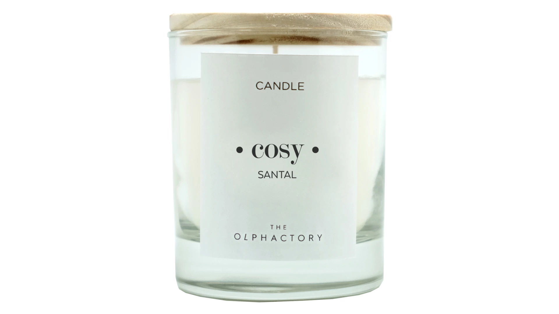 Свеча ароматическая The Olphactory COSY Сандал 40 ч