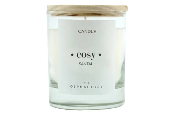 Свеча ароматическая The Olphactory COSY Сандал 40 ч