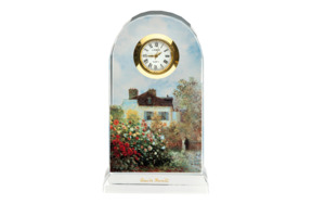 Часы Goebel Monet Дом художника 11 см, стекло