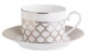Чашка чайная с блюдцем Noritake Царский дворец, платиновый кант 250 мл