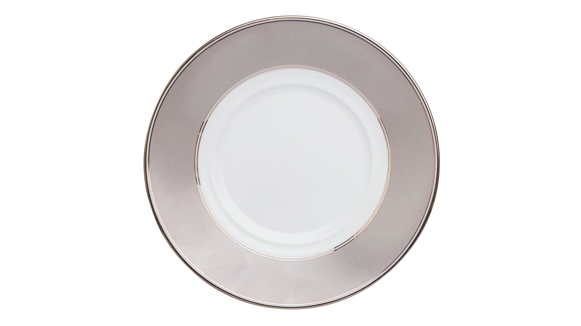 Чашка чайная с блюдцем Noritake Царский дворец, платиновый кант 250 мл