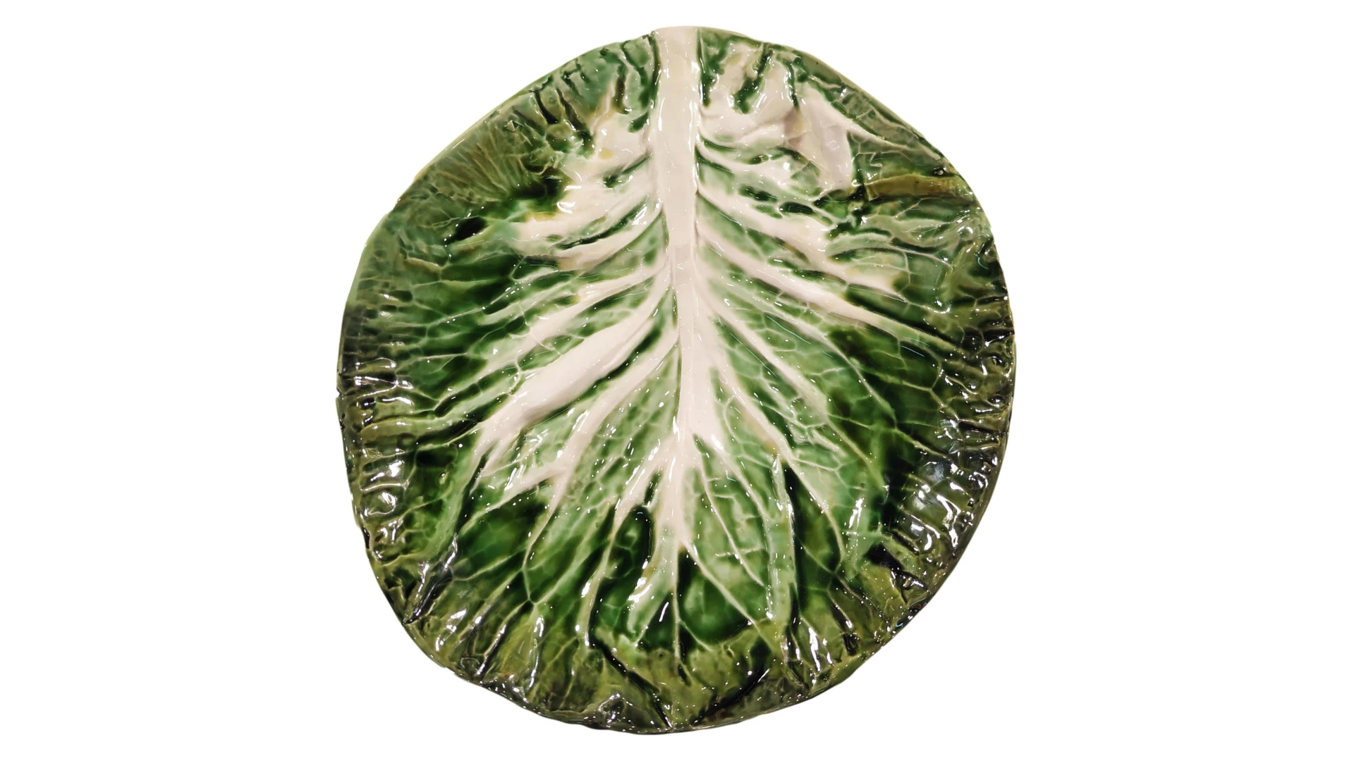 Тарелка Романов Фаянс Лист Салата 24 см, фаянс