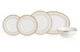 Сервиз столовый Noritake Трефолио, золотой кант на 6 персон, 20 предметов, фарфор
