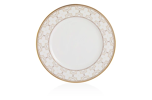 Сервиз столовый Noritake Трефолио, золотой кант на 6 персон, 20 предметов, фарфор