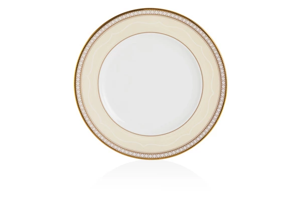 Сервиз столовый Noritake Трефолио, золотой кант на 6 персон, 20 предметов, фарфор