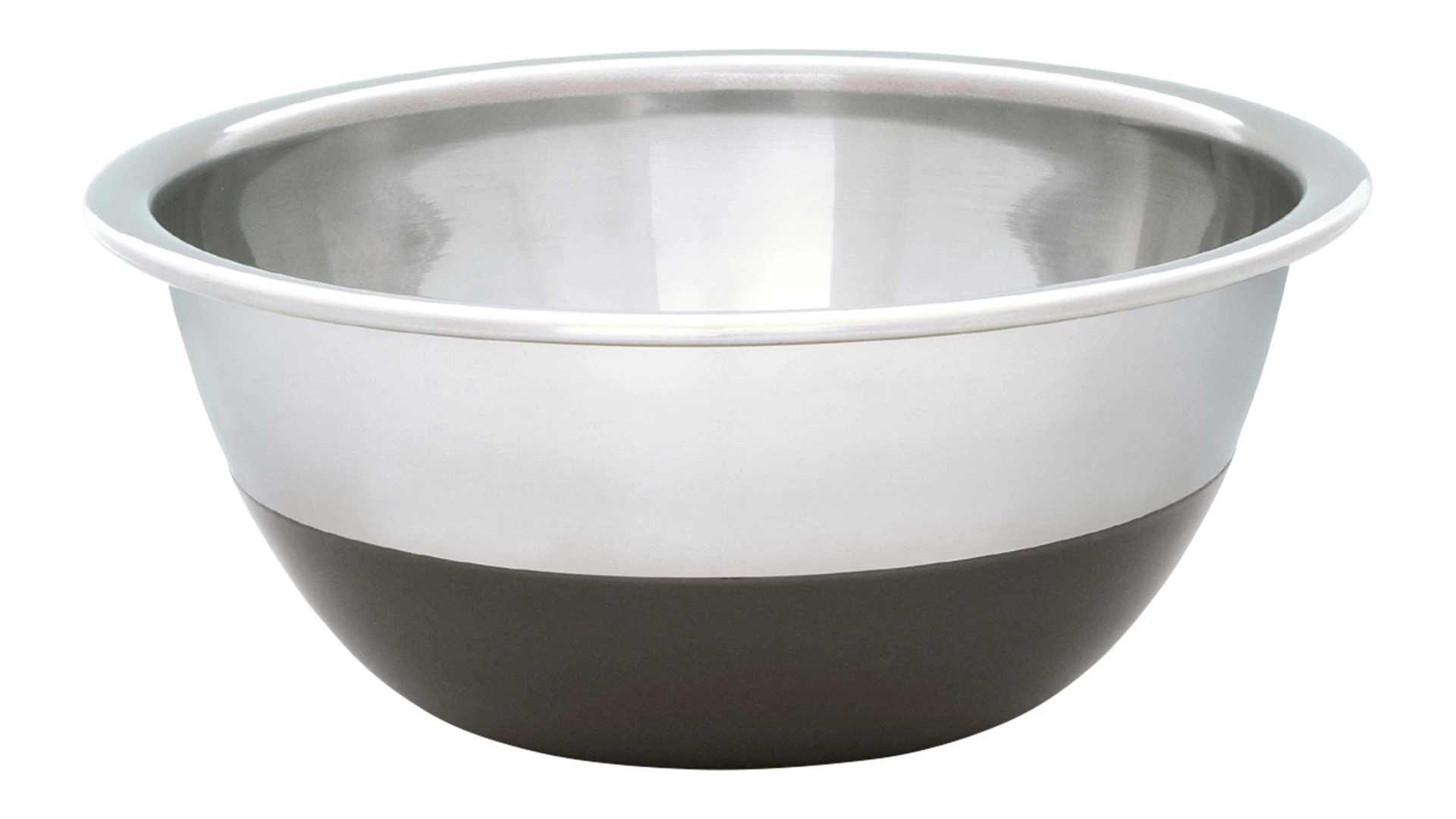 Миска для смешивания нескользящая MoHa 3,8 л, 25 см, сталь нержавеющая