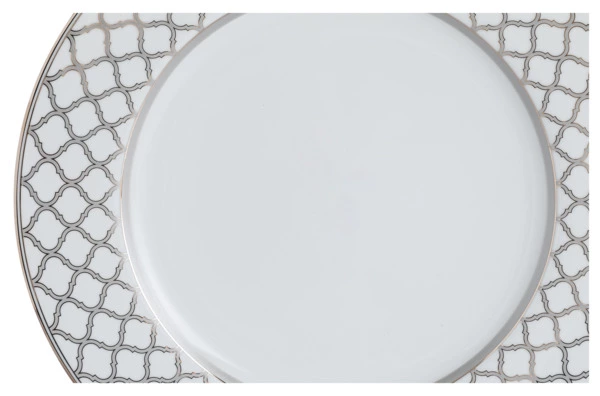 Сервиз столовый Noritake Царский дворец, платиновый кант на 4 персоны 12 предметов