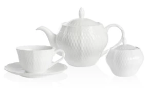 Сервиз чайный Noritake Шер Бланк на 4 персоны 10 предметов