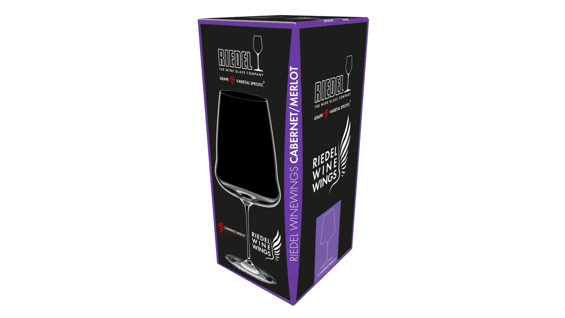 Бокал для красного вина Riedel Winewings Cabernet/Merlot 1002мл, H25см, стекло хрустальное