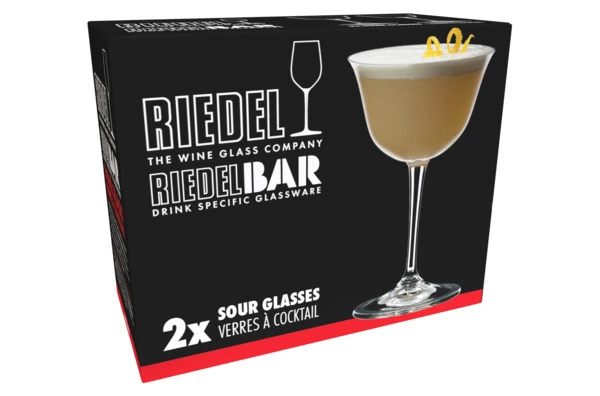 Набор бокалов для коктейля Riedel Bar Sour 217 мл, h16 см, 2шт, стекло хрустальное