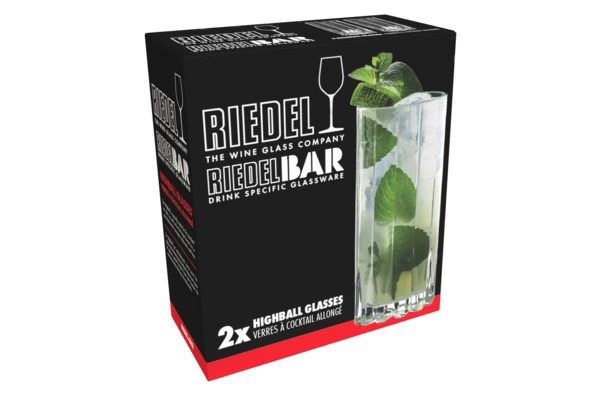 Набор стаканов Riedel Bar Highball 310 мл, 2шт, стекло хрустальное