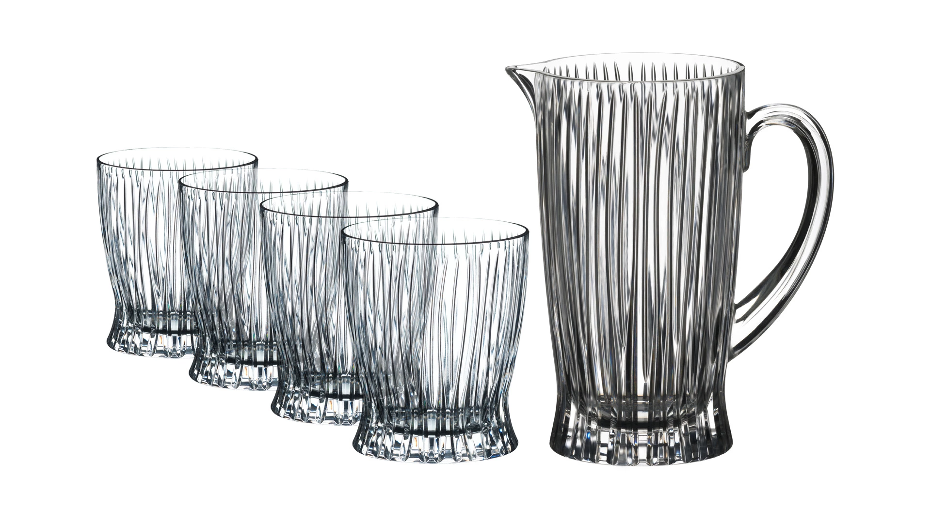 Набор стаканов с кувшином Riedel Tumbler Collection Cold Drinks, 5 предметов, стекло хрустальное