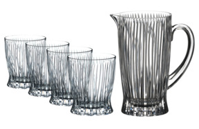 Набор из стаканов и кувшина Riedel Tumbler Collection Cold Drinks, 4 шт, стекло хрустальное