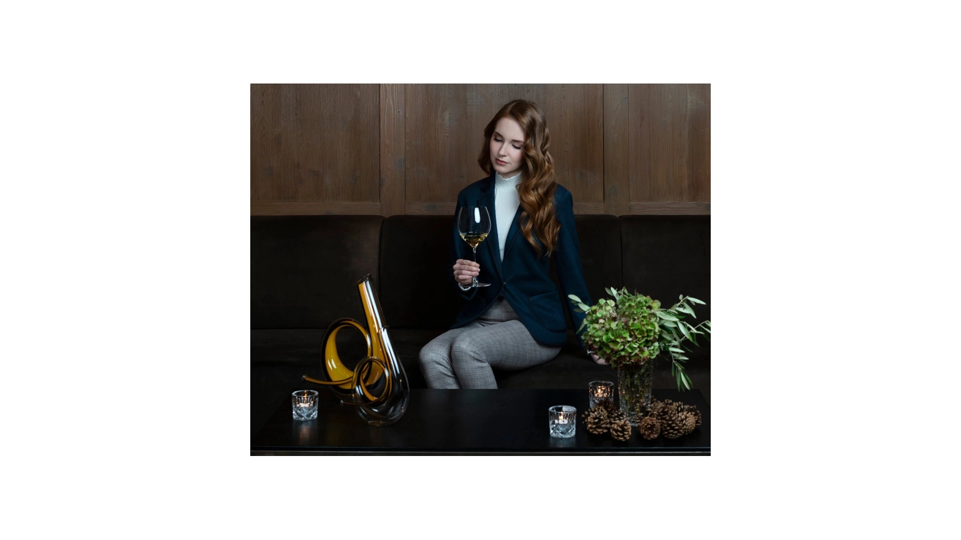 Декантер Riedel Horn 2500мл, Д28хН37см, ручная работа, стекло хрустальное