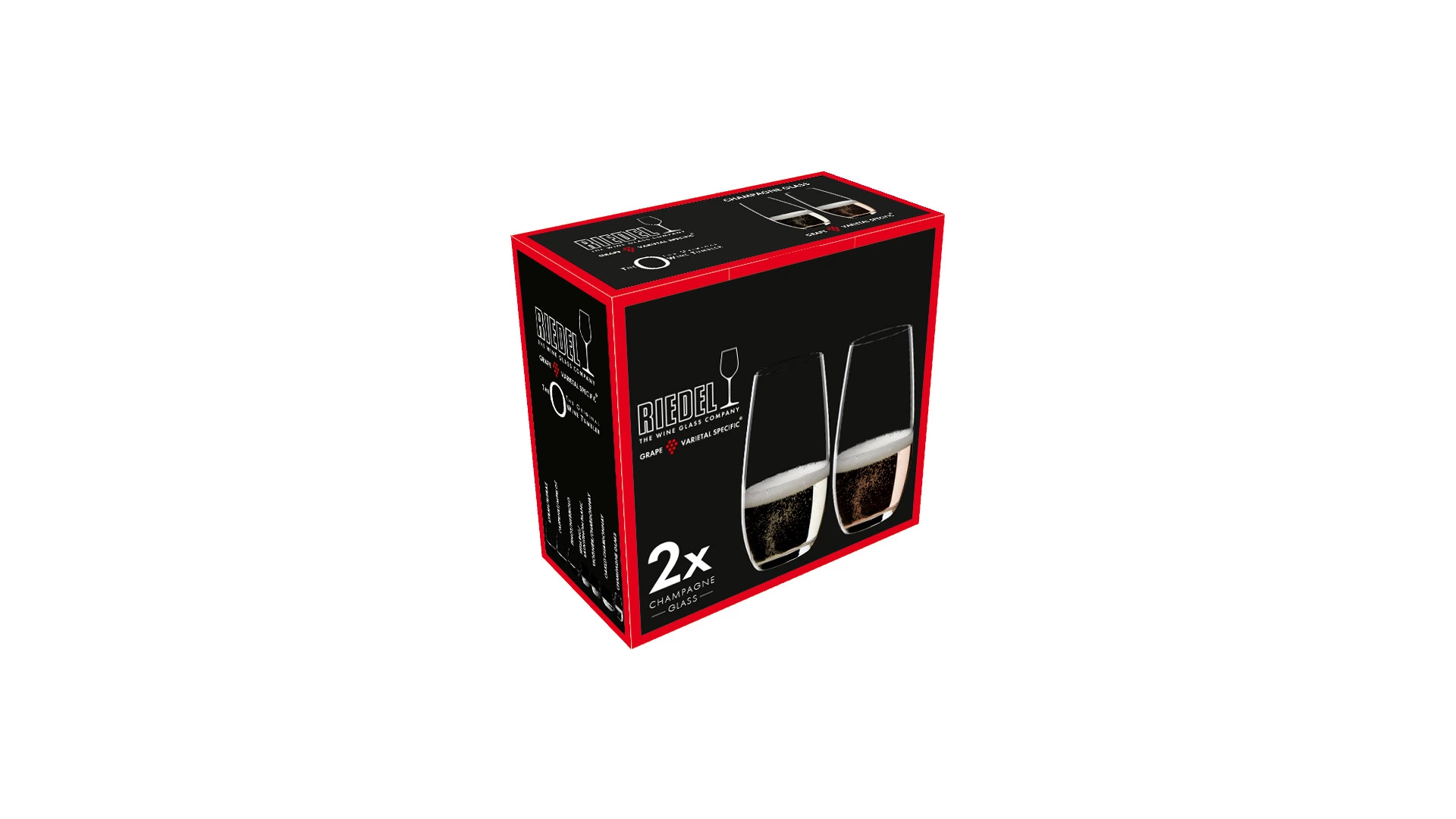 Набор стаканов для шампанского Riedel O Wine Champagne 264 мл, 2шт