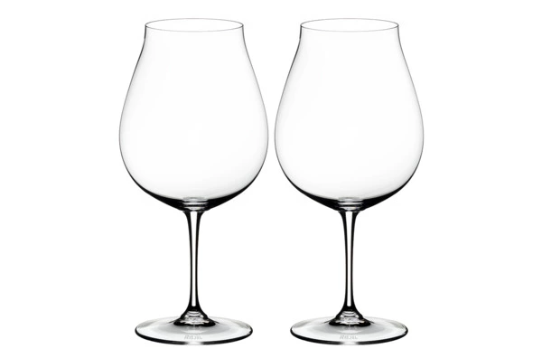 Набор бокалов для красного вина Riedel Vinum New World Pinot Noir 800 мл, 2шт, стекло хрустальное