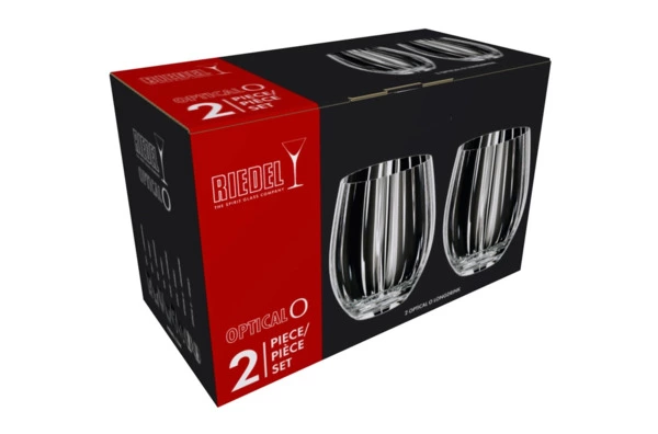 Набор стаканов для коктейля Riedel Tumbler Collection Optic O Longdrink, 580мл, 2шт