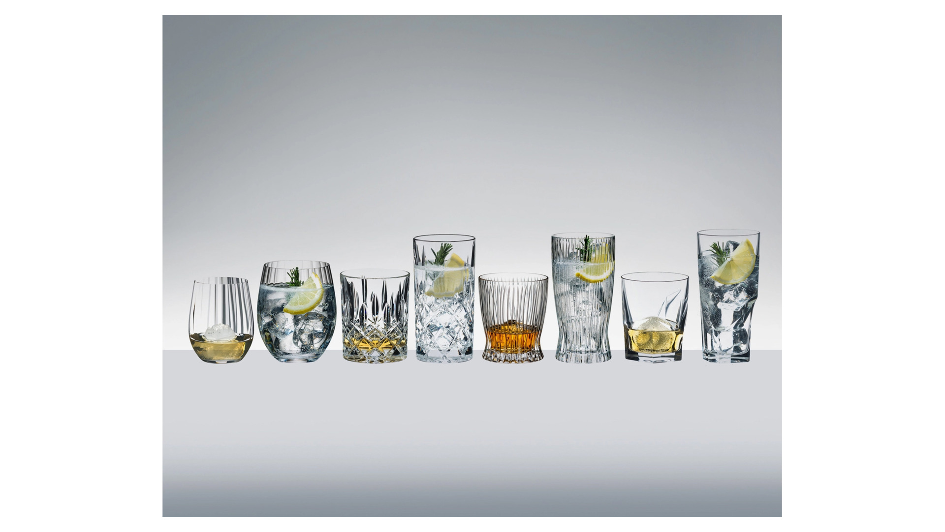 Набор стаканов Riedel Fire Longdrink Tumbler Collection 375 мл, 2 шт, хрусталь бессвинцовый