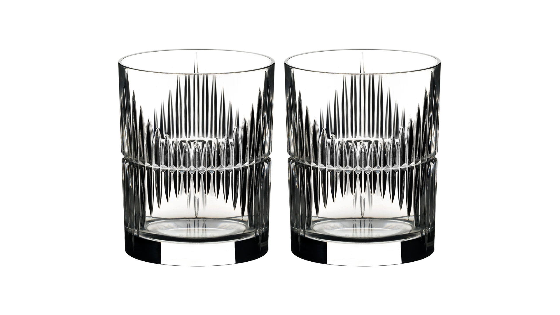 Набор стаканов для виски Riedel Tumbler Collection Shadows 323 мл, 2шт, стекло хрустальное