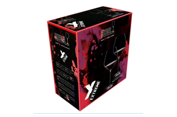 Набор бокалов для красного вина Riedel Extreme Pinot Noir 770 мл, 2шт, стекло хрустальное