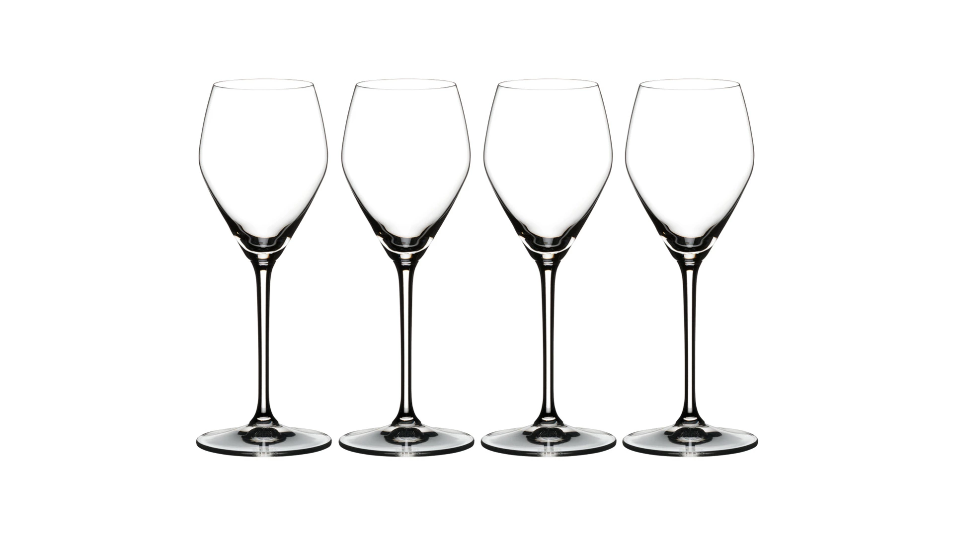 Набор бокалов для шампанского Riedel Heart To Heart Champagne 305мл, 4шт по цене 3-х, стекло хрустал