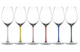 Набор бокалов для шампанского Riedel Fatto a Mano Champagne 445мл, 6шт, розовая ножка, ручная работа