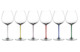 Набор бокалов для красного вина Riedel Fatto a Mano Pinot Noir 705мл, 6шт, розовая ножка, хрусталь