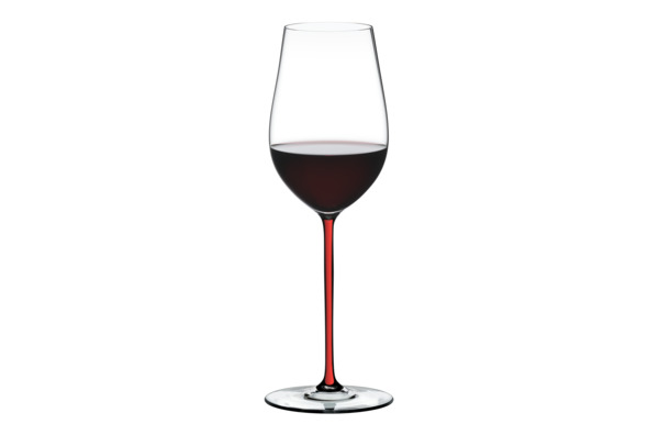 Набор бокалов для белого вина Riedel Fatto a Mano Riesling/Zinfandel 409 мл,6шт, розовая ножка